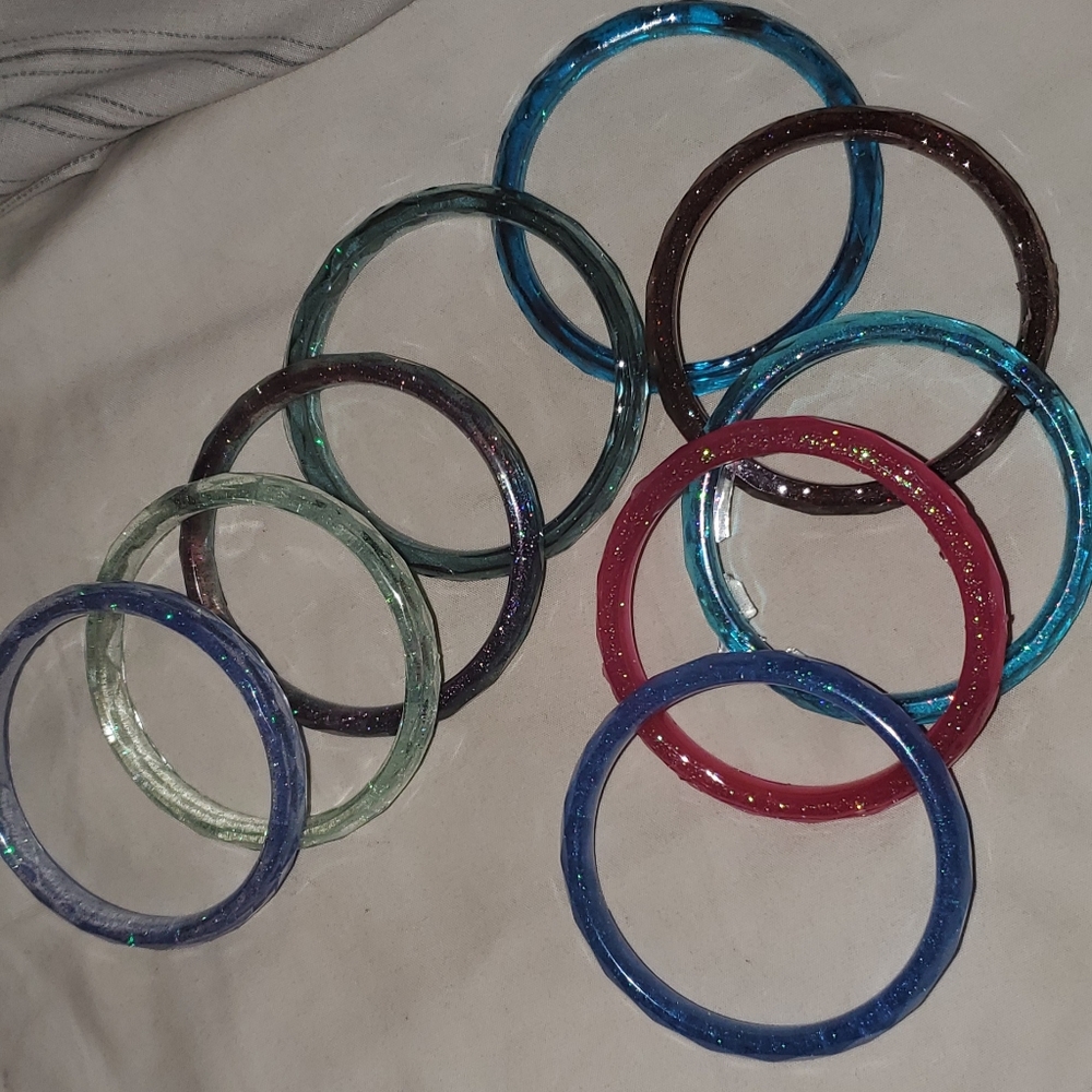 Handmade bangle bracelets - Picture 2 of 8